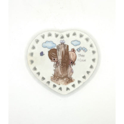 Precious Moments Porcelain Plate Thee I Love