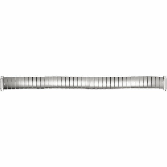 Ladies 10-14 mm Stainless Straight, Spring End Expansion Watch Band