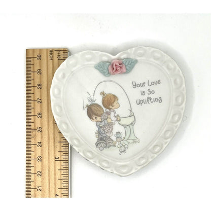 Precious Moments Porcelain Plate Your Love Is So Uplifting