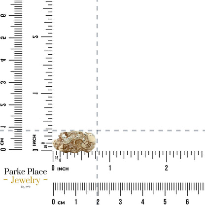 Nugget 10k Yellow Gold Ring 3.9g Size 5