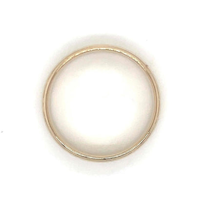 6.2mm Wedding Band Ring 14k Yellow Gold 8.7g Size 10