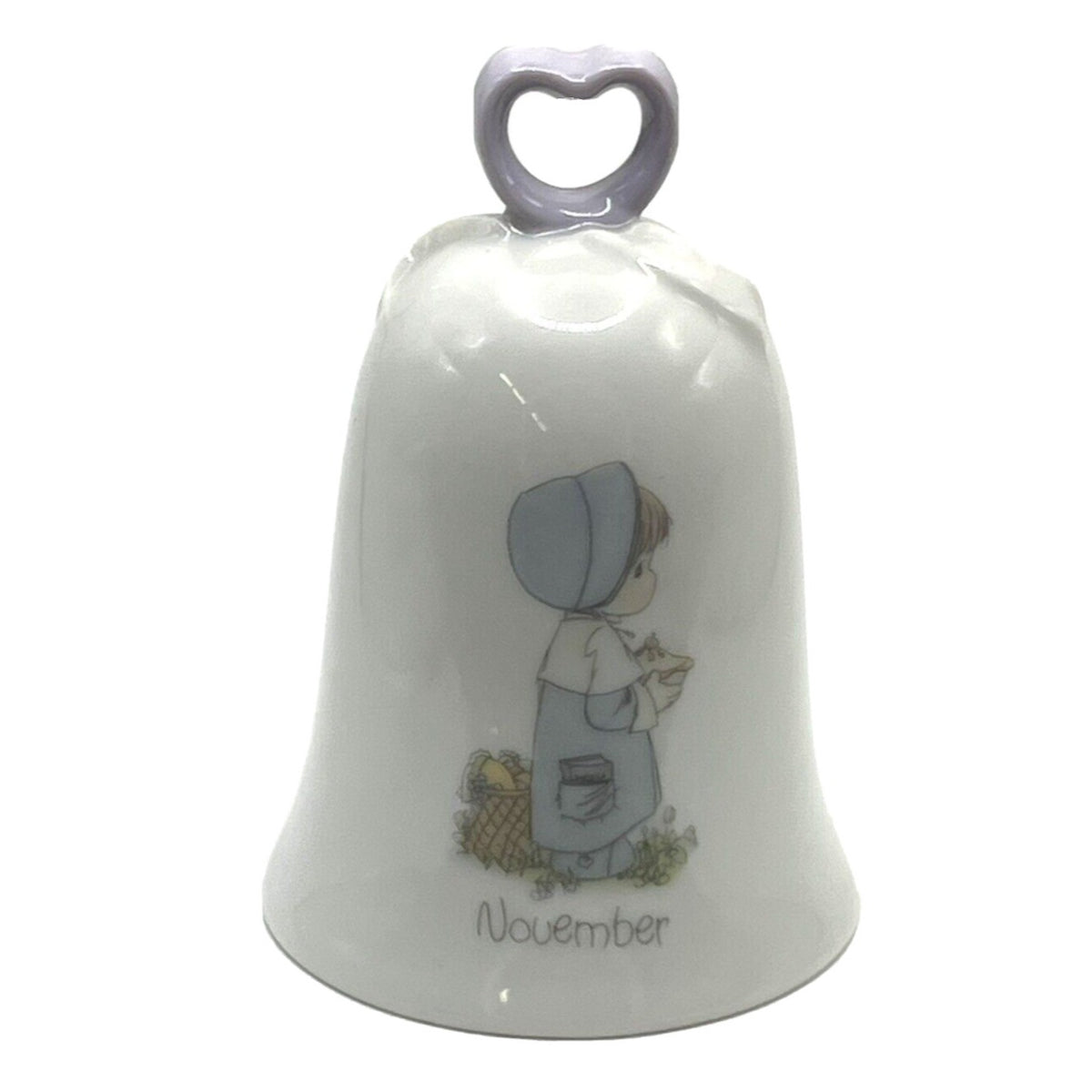 Precious Moments Porcelain Bell Month of November
