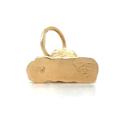 3D Lighthouse 14k Yellow Gold Pendant 1.6g