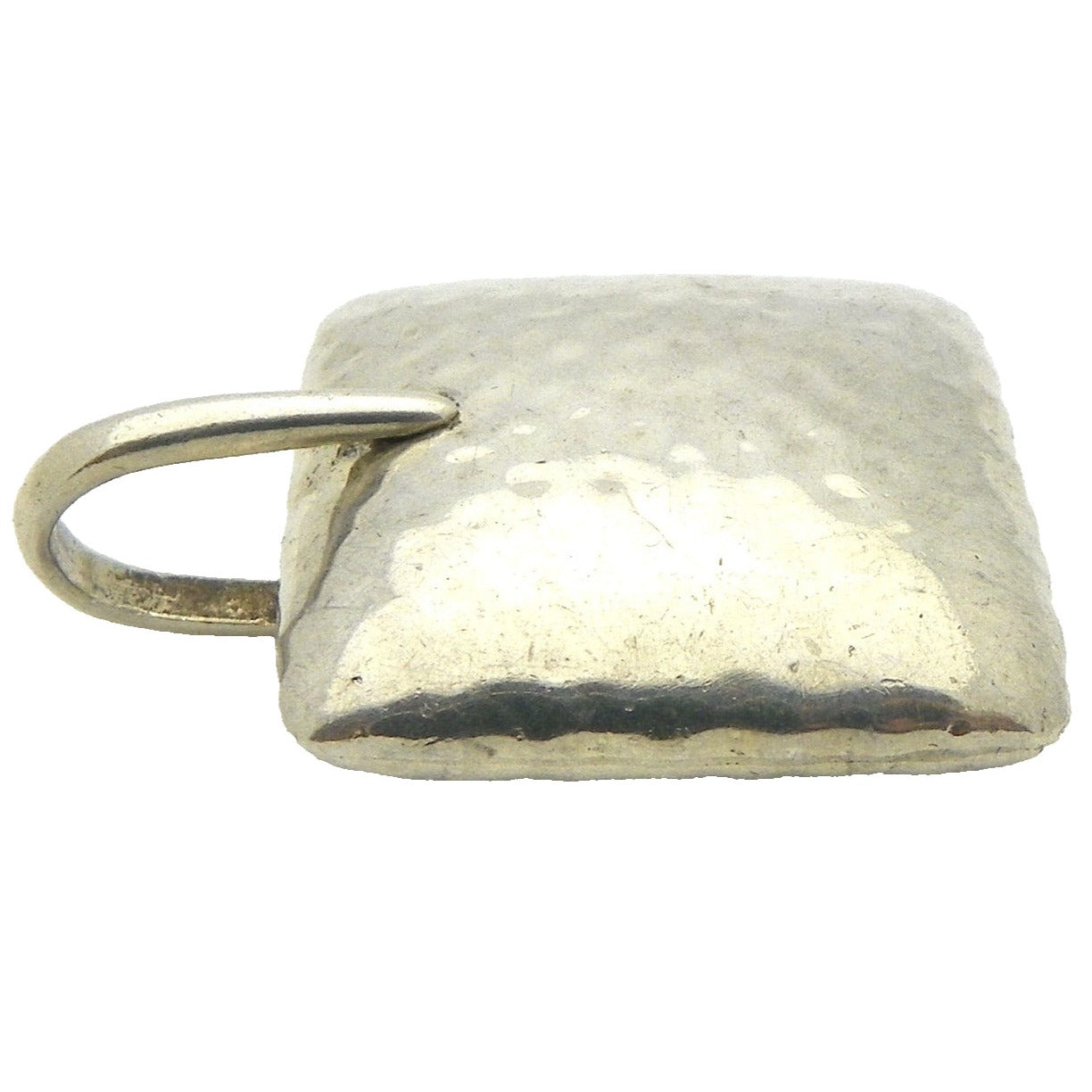 .925 Sterling Silver Square Pendant 20.5g