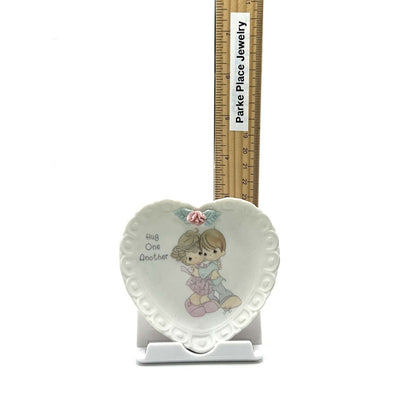 Precious Moments Porcelain Plate Hug One Another