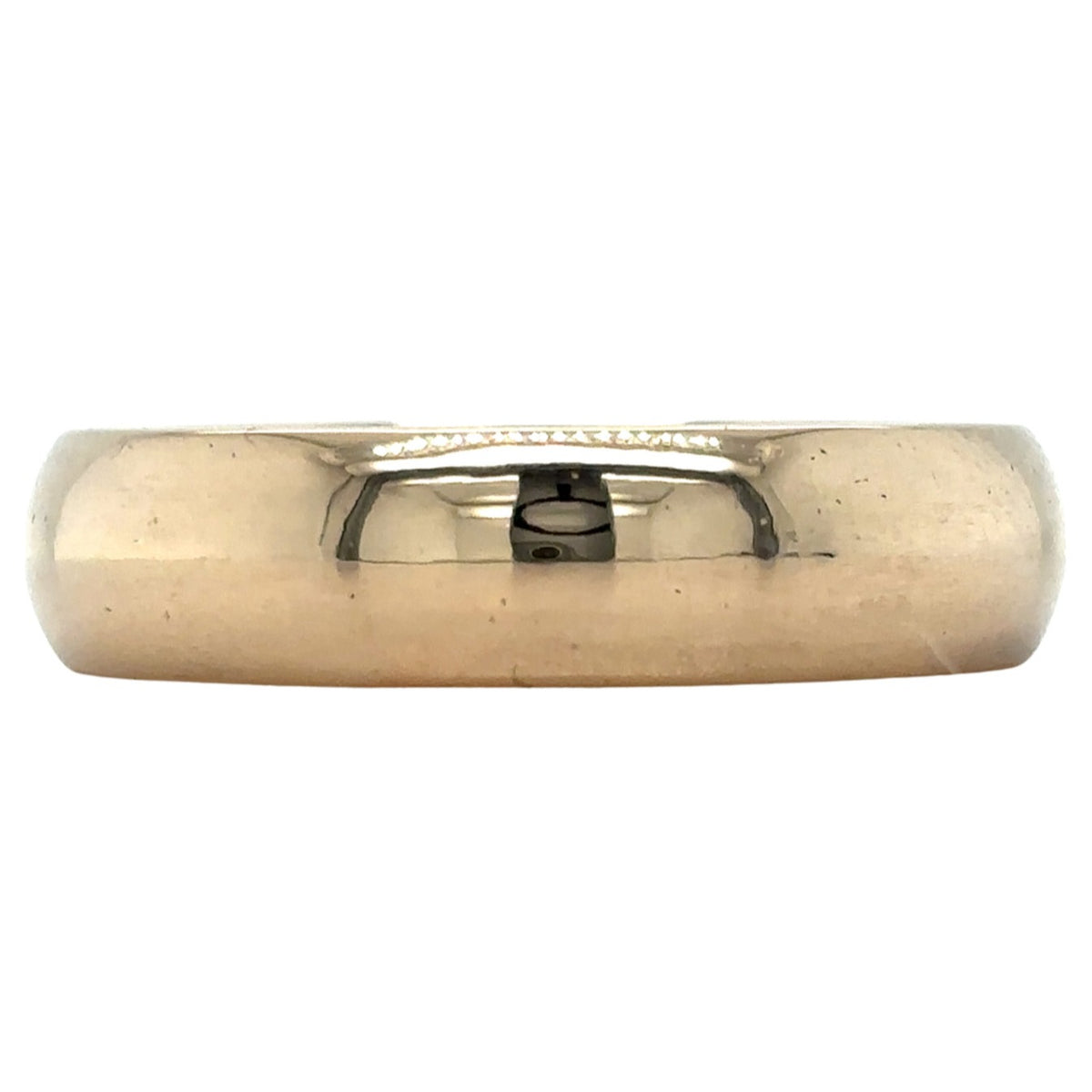5.5mm Wedding Band Ring 14k Yellow Gold 8.2g Size 10