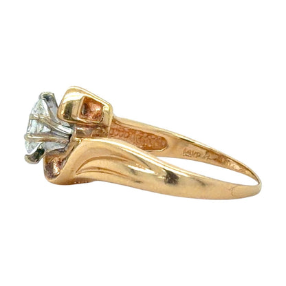 1/3ctw Diamond Engagement Ring 14k Yellow Gold 4.3g Size 5.75