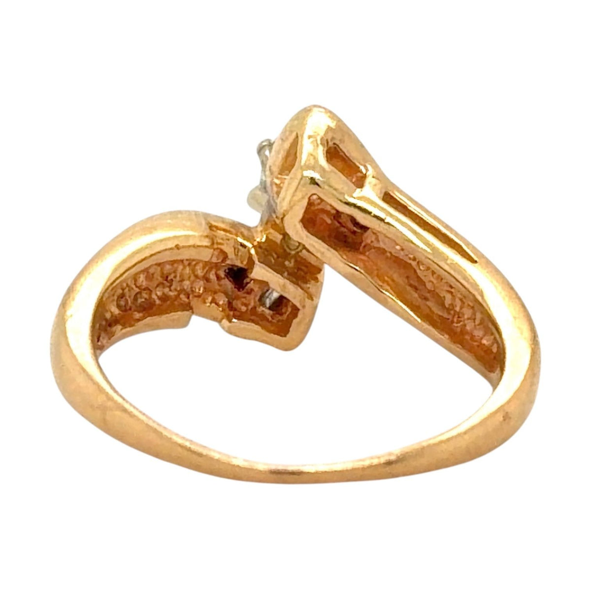 1/3ctw Diamond Engagement Ring 14k Yellow Gold 4.3g Size 5.75
