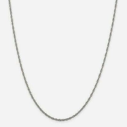 Sterling Silver 1.95mm Loose Rope 20 inch Chain