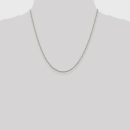 Sterling Silver 1.95mm Loose Rope 20 inch Chain