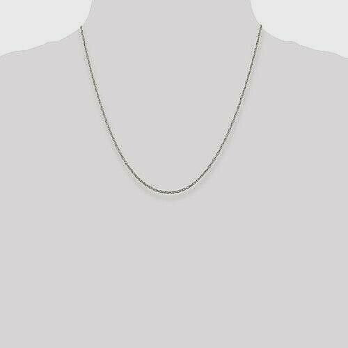 Sterling Silver 1.95mm Loose Rope 20 inch Chain