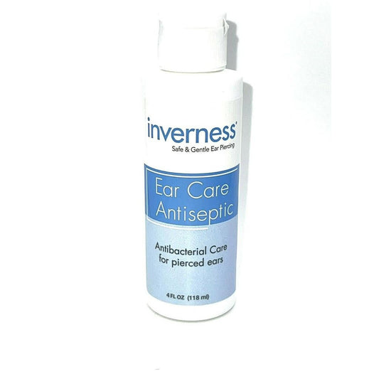 INVERNESS After Piercing Ear Care Solution 4oz GentleSoothing Topical Antiseptic