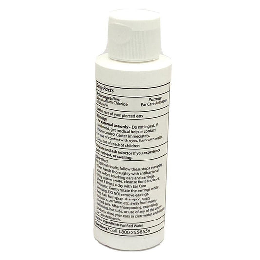 INVERNESS After Piercing Ear Care Solution 4oz GentleSoothing Topical Antiseptic