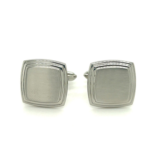 CHISEL Stainless Steel Cufflinks