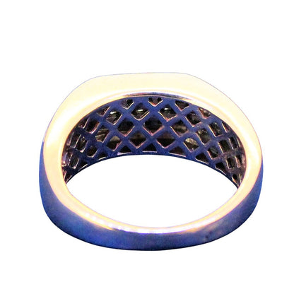 1/2ctw Diamond 14k Yellow Gold Size 8.5 Band Ring 7.9g