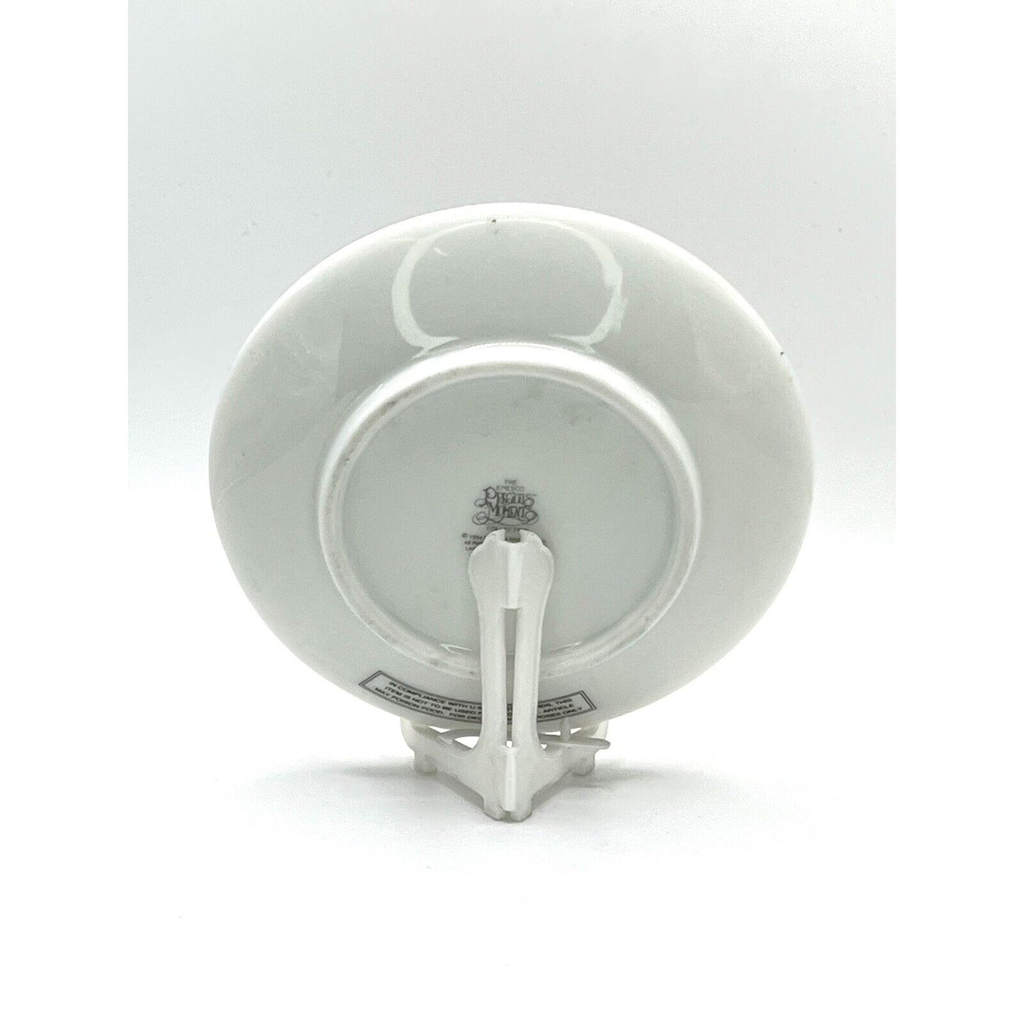 Precious Moments Porcelain Plate Friendship Hits The Spot