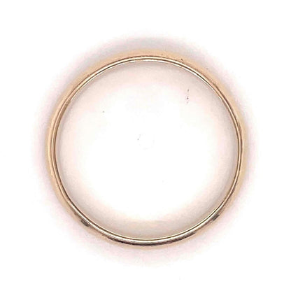 4.8mm Wedding Band Ring  14K Yellow Gold 5.1g Size 10.75