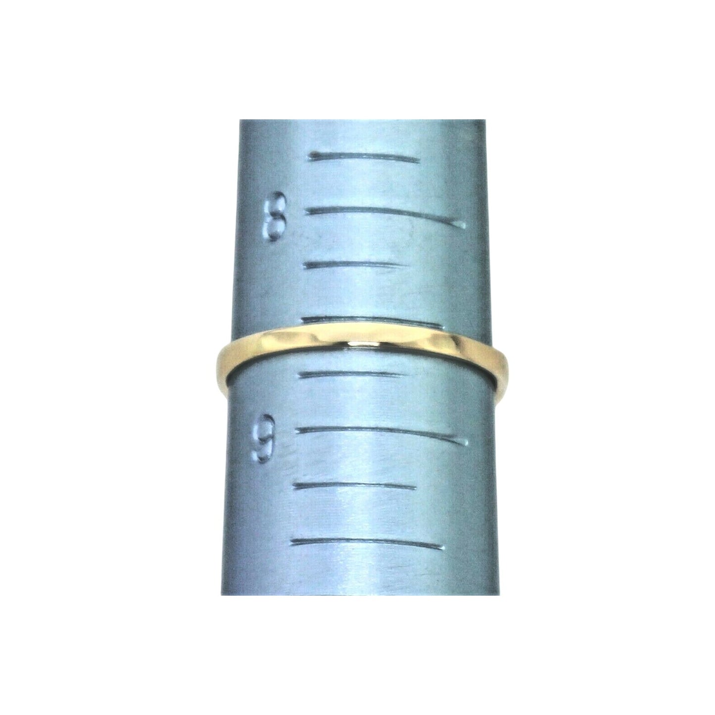 1/4ct Diamond Solitaire w/ Accent Ring 14k Yellow Gold 3.6g Size 8.75