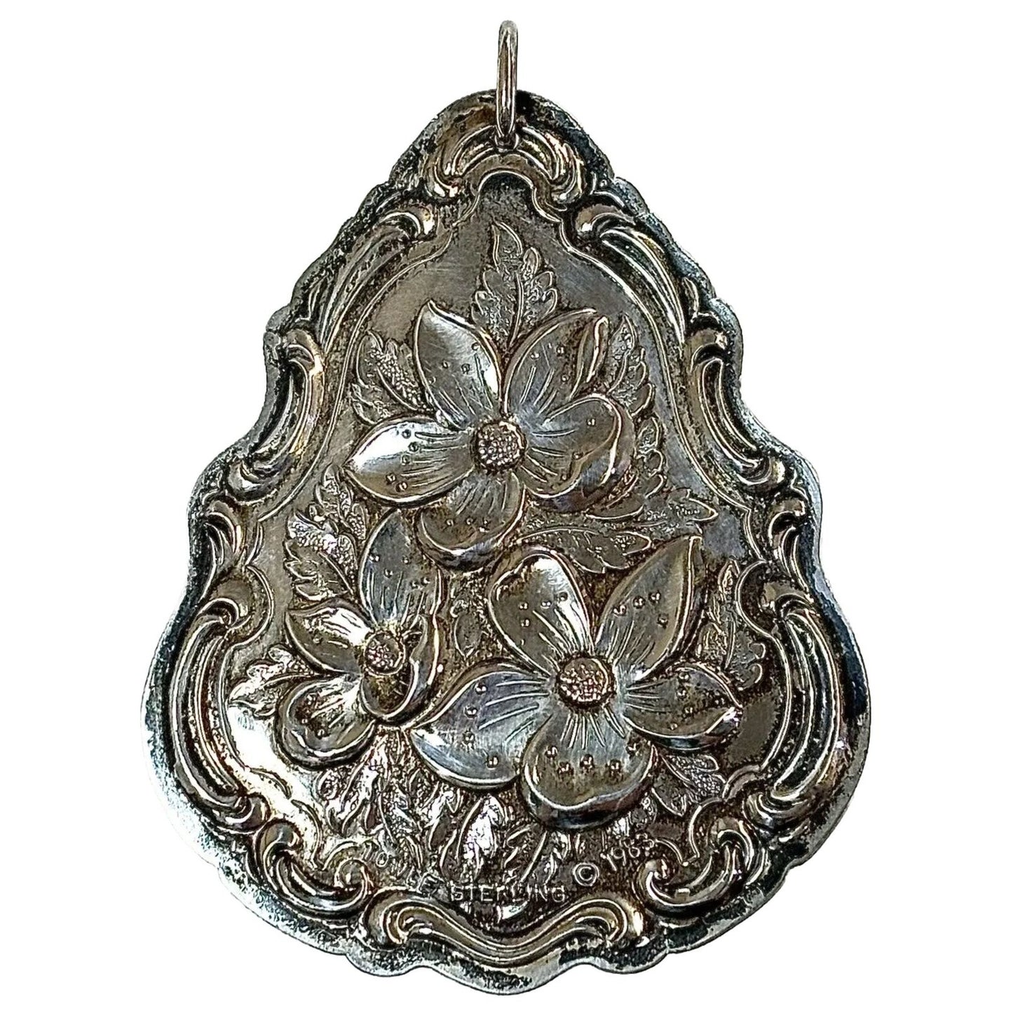 Towle Sterling 1983 Christmas Flower Ornament