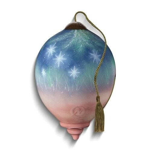 Ne'Qwa Art Kitten In Gift Box Ornament