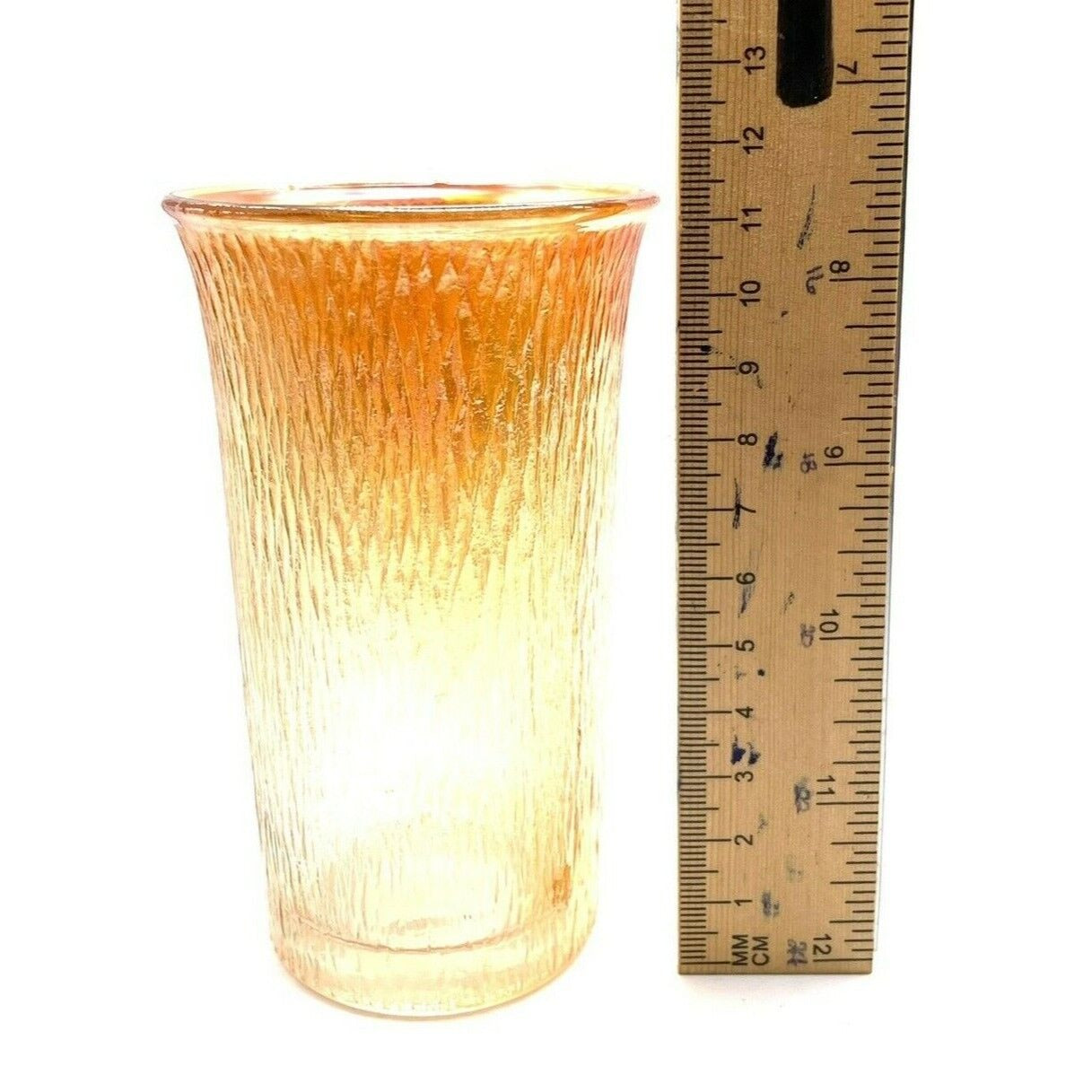 Vintage Carnival Glass Marigold Cup