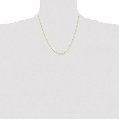 Chisel Gold-Tone Brass 1.70mm Plated 20 Inch Rolo Chain