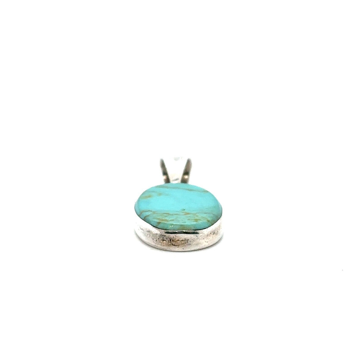 Sterling Silver Turquoise Pendant 4.6g