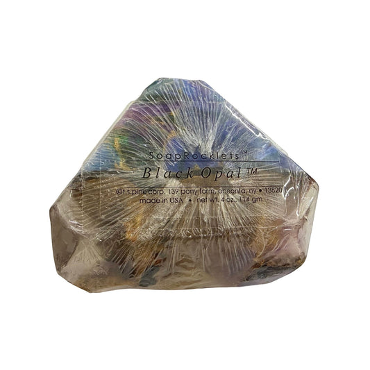 SoapRocks Black Opal Vegan Soap 4oz Handcrafted Made In USA