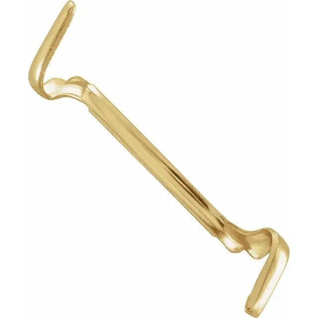 14K Yellow Gold Counter-Lock Medium Ring Guard Jewelry Accessory