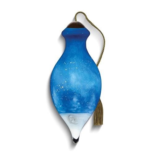 Ne'Qwa Art Angelic Melody by Hazel Lincoln Hand-painted Glass Ornament