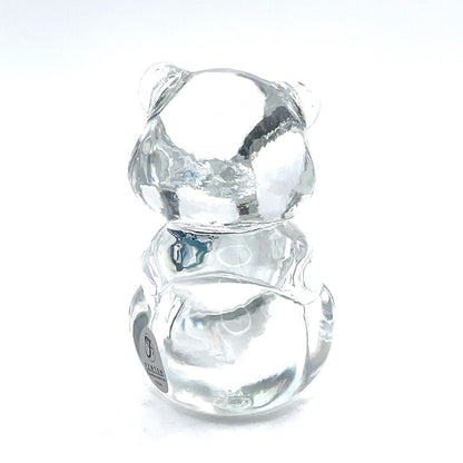 3 1/4" Fenton Birthstone Glass Bears December- Blue Zircon - 5151 X2