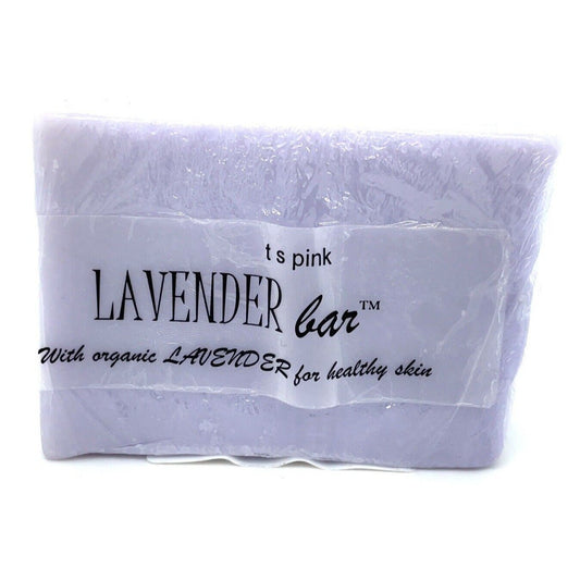 Lavender Bar Organic Vegetable Glycerin Soap With Aloe Vera & Oils 4 Oz By T S Pink