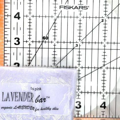Lavender Bar Organic Vegetable Glycerin Soap With Aloe Vera & Oils 4 Oz By T S Pink