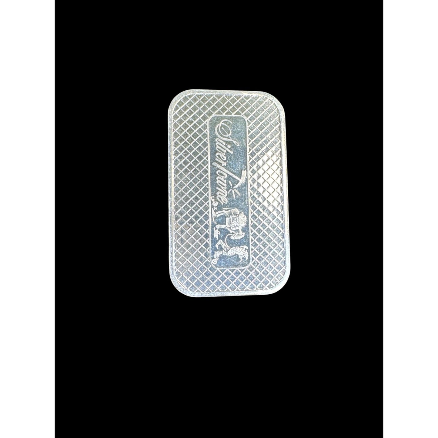 1 Troy Oz .999 Fine Silver Random Bar (bar shown)