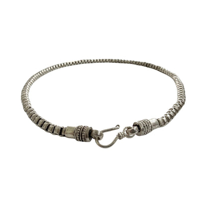 19.5 Inch Sterling Silver Necklace Solid .925 71.4g Classic Design