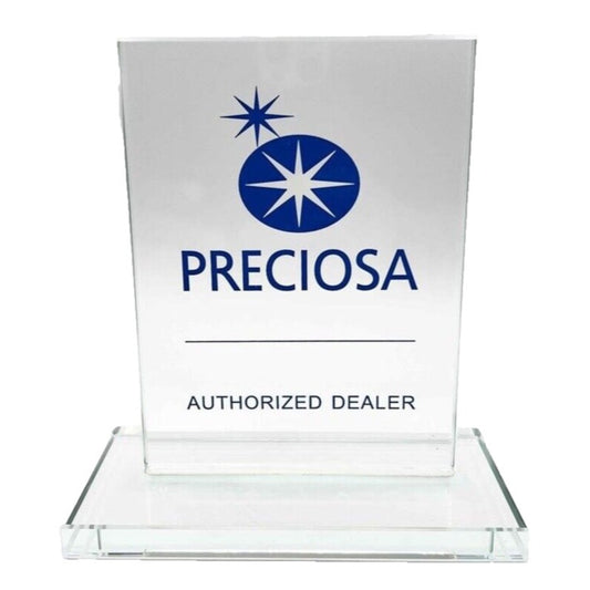 Preciosa Crystal Authorized Dealer Sign