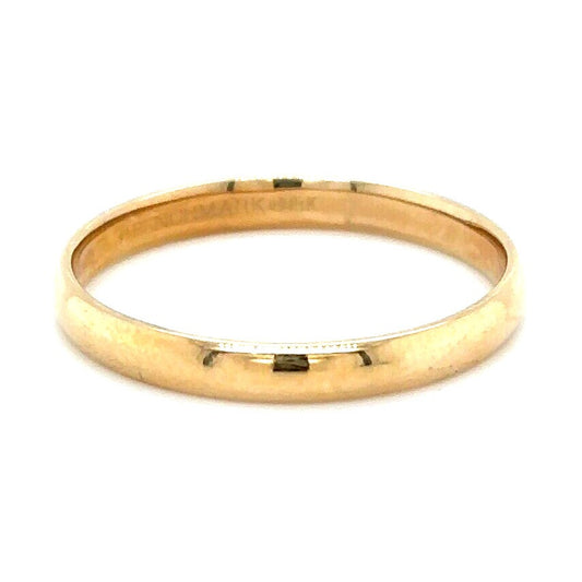 3 mm Wedding Band Ring  14k Yellow Gold 2.8g SIZE 11.25