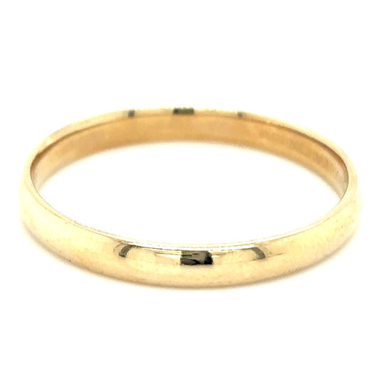 3 mm Wedding Band Ring  14k Yellow Gold 2.8g SIZE 11.25