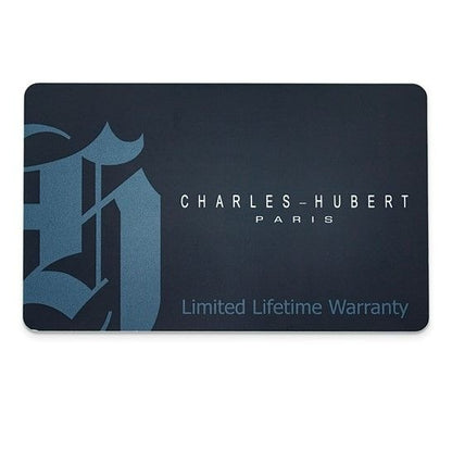 Charles-Hubert Gold-Plated Stainless Steel Quartz Red Dial & Date