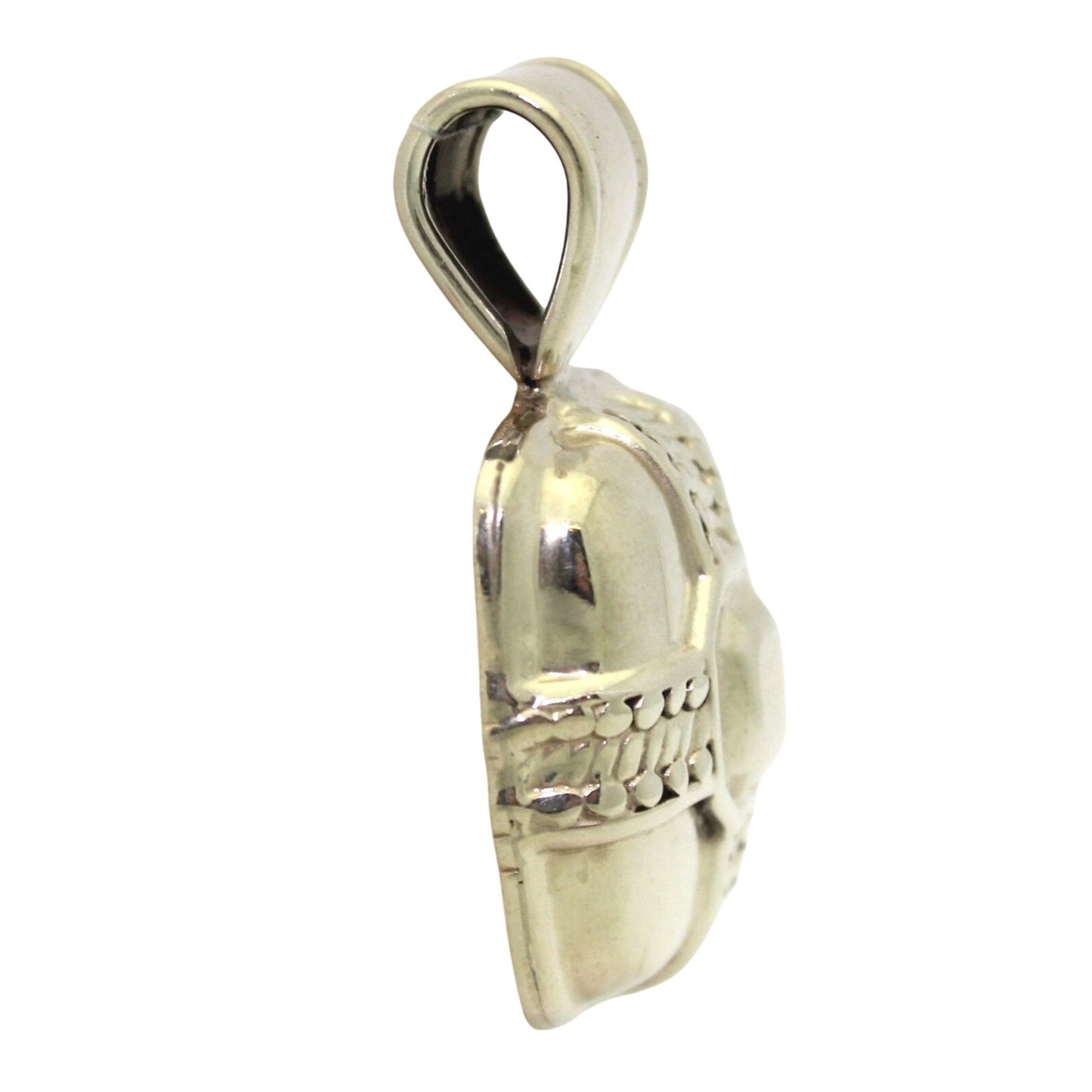 .925 Sterling Silver Textured Pendant 15.7g