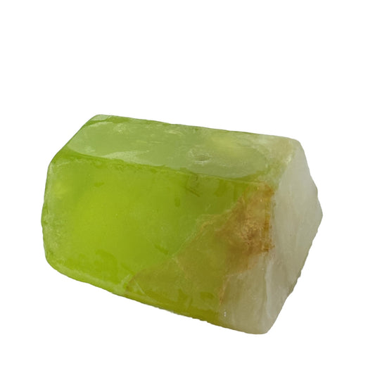 SoapRocks Palmstones Green & White Glycerin Soap 2oz  Vegan & Handcrafted