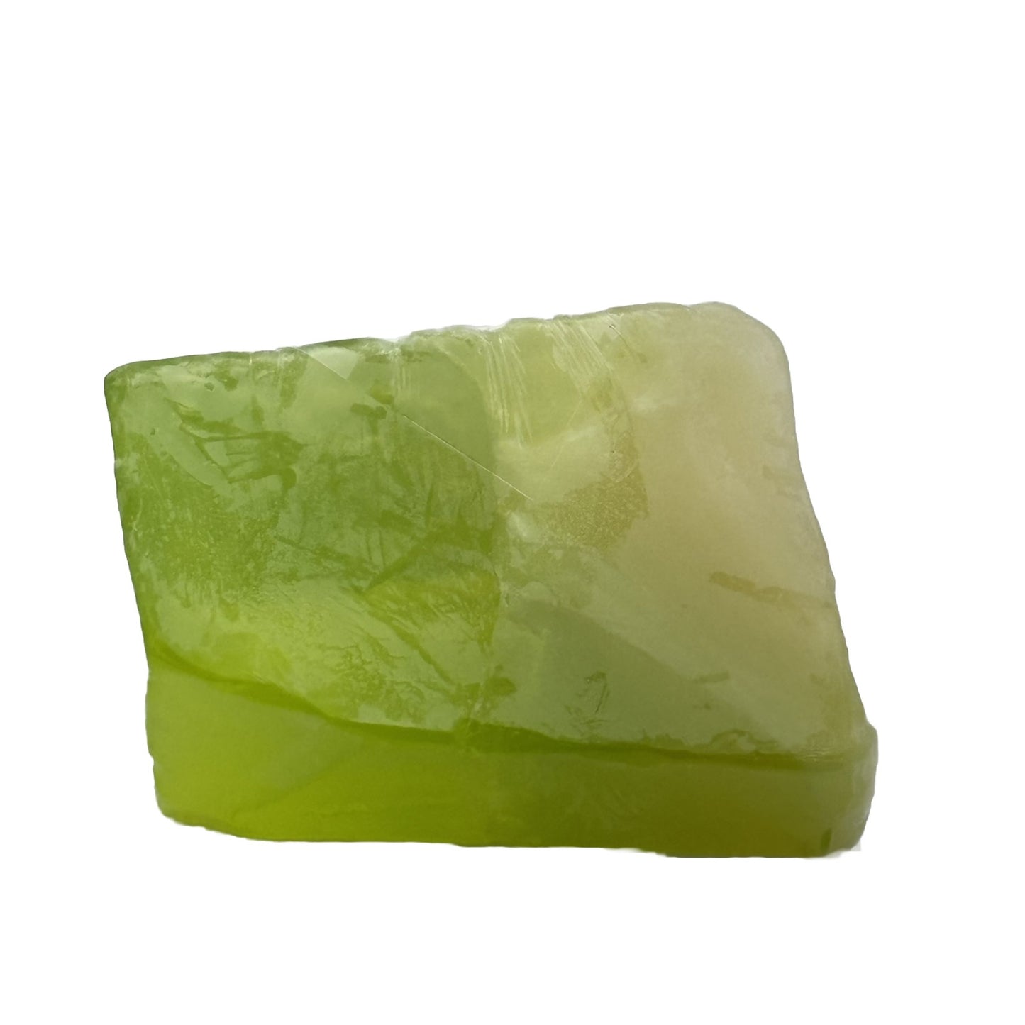 SoapRocks Palmstones Green & White Glycerin Soap 2oz  Vegan & Handcrafted