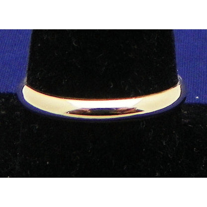 3.8mm Wedding Band Ring 14k Yellow Gold 3.9g Size 11.25