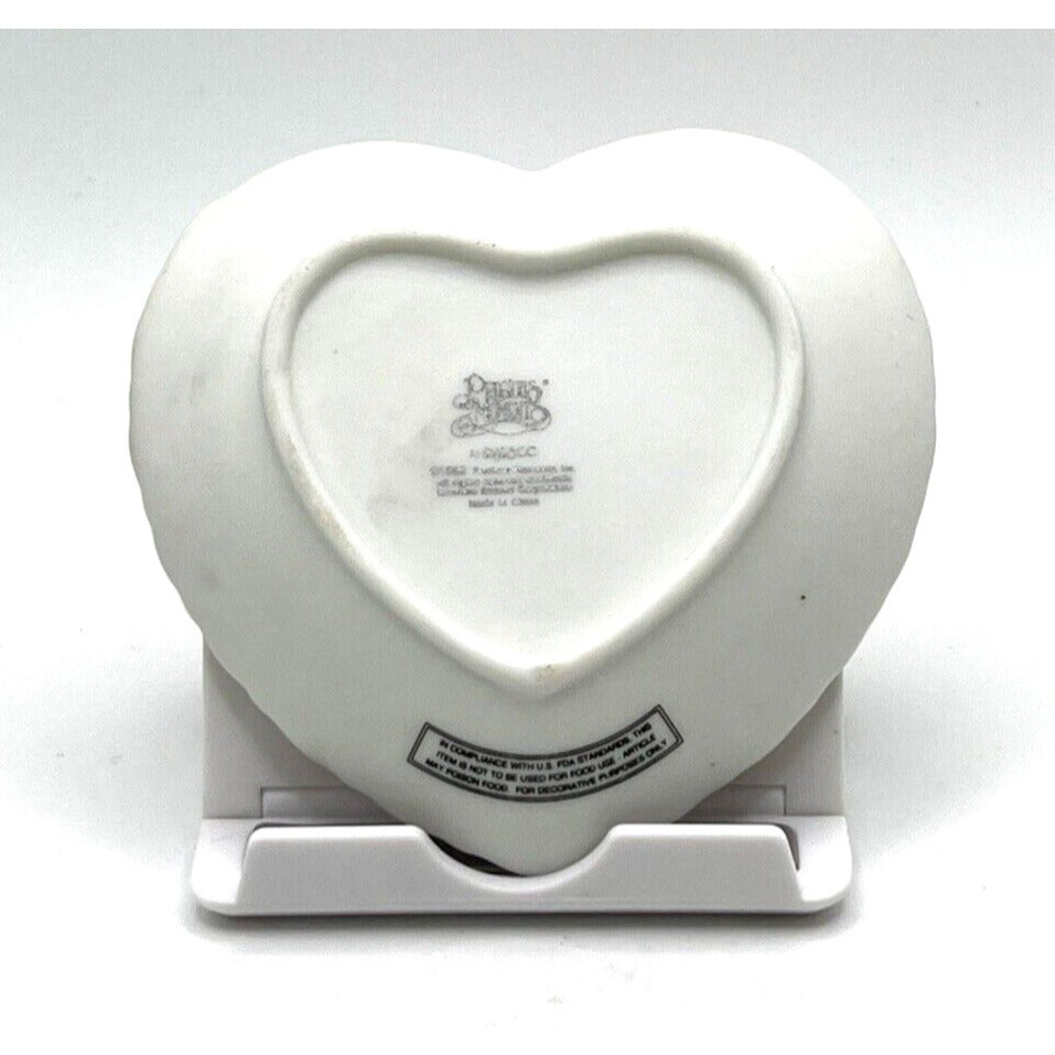 Precious Moments Porcelain Plate Hug One Another