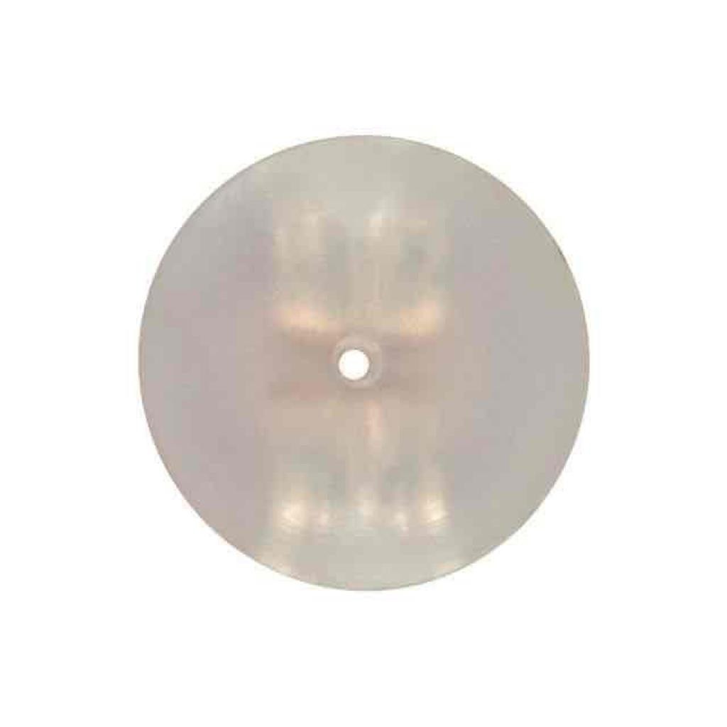14K Yellow Gold Silicone Padded Friction Earring Back 5.5 mm Pad (single)