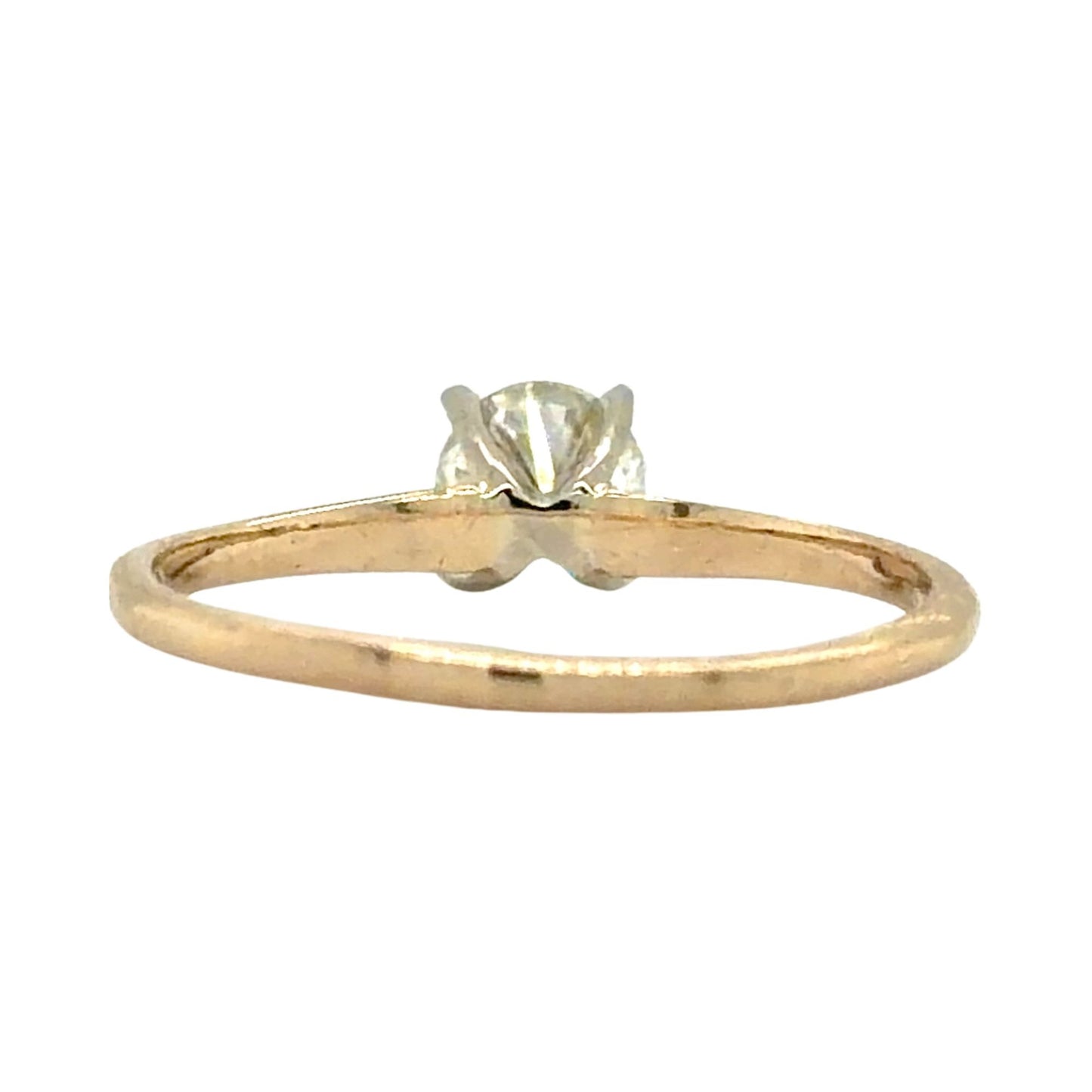 .40ct Diamond 14k Yellow Gold Ring 1.2g Size 5.75