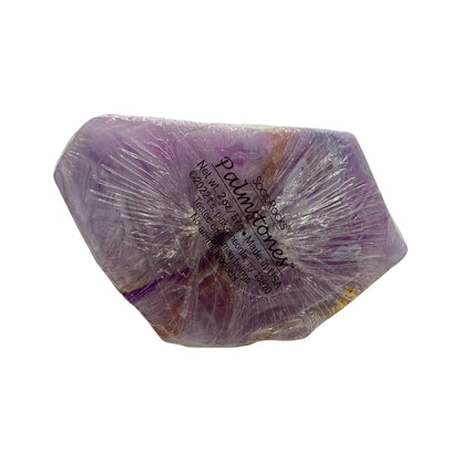 SoapRocks Palmstones  Soap Bar 2oz Handcrafted Vegan Purple