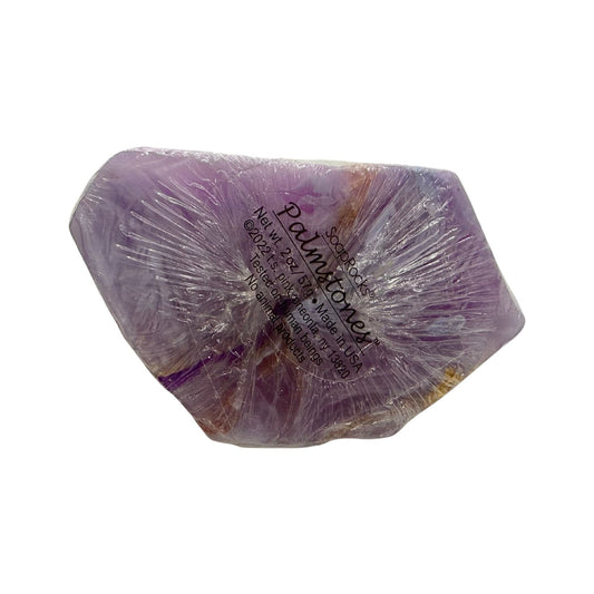 SoapRocks Palmstones  Soap Bar 2oz Handcrafted Vegan Purple