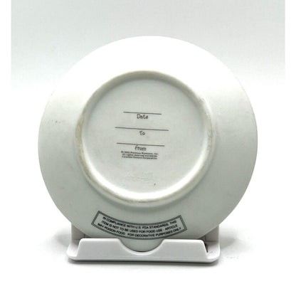 Precious Moments Porcelain Plate I Believe In The Old Rugged Cross