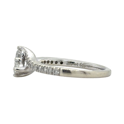 Ever Us 1/2ctw Diamond Two-Stone 14k White Gold Ring 3.2g Size 6.5